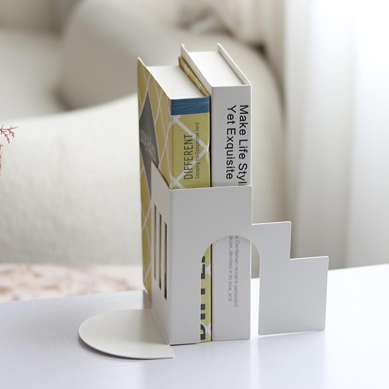 House Building Bookends Decorative Ornaments Model Room Study Office Desktop Bookcase Abstract Ladder Book By Bookend