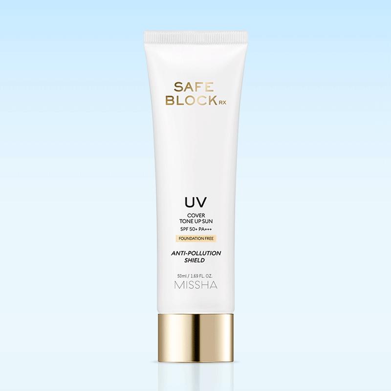 MISSHA Safe Block RX UV Cover Tone Up Sun SPF 50+ PA+++ 50ml
