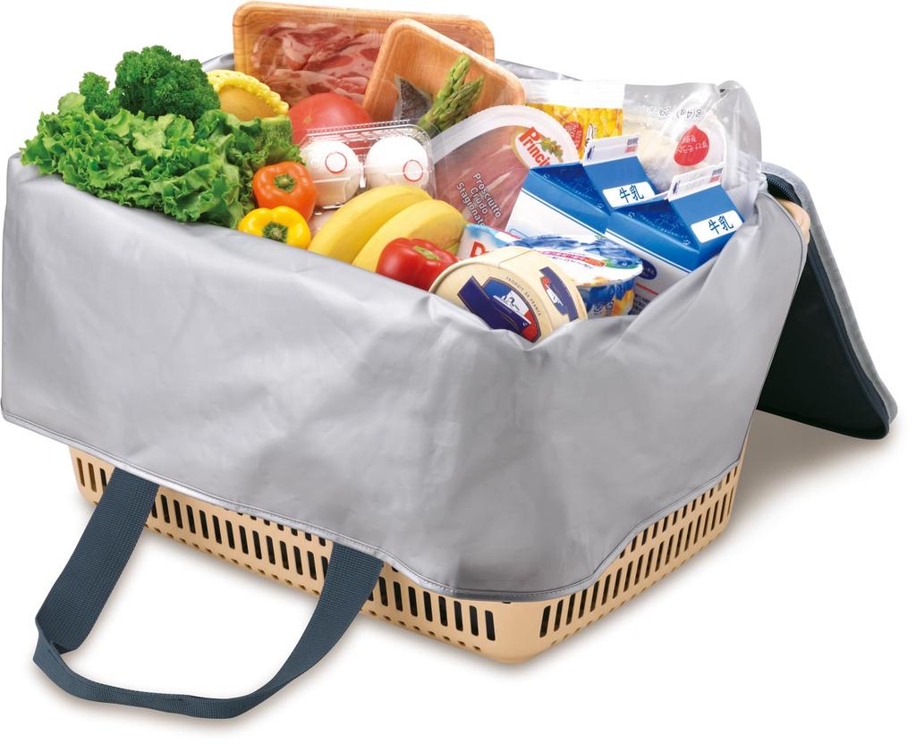 Thermos Cooler Shopping Basket Bag 25L Night Gray RFG-025 N-GY