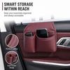 Car Door Storage Box with Cup Holder and Phone Pocket, Multifunctional Vehicle for Beverages and Small Accessories