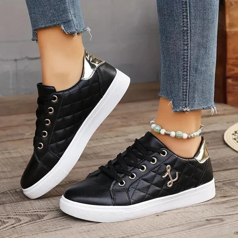 Women Sneakers 2025 Summer Fashion Breathable Shoes Woman Soft Sole Walking Sneakers Casual Women Sneaker White Sneakers Women