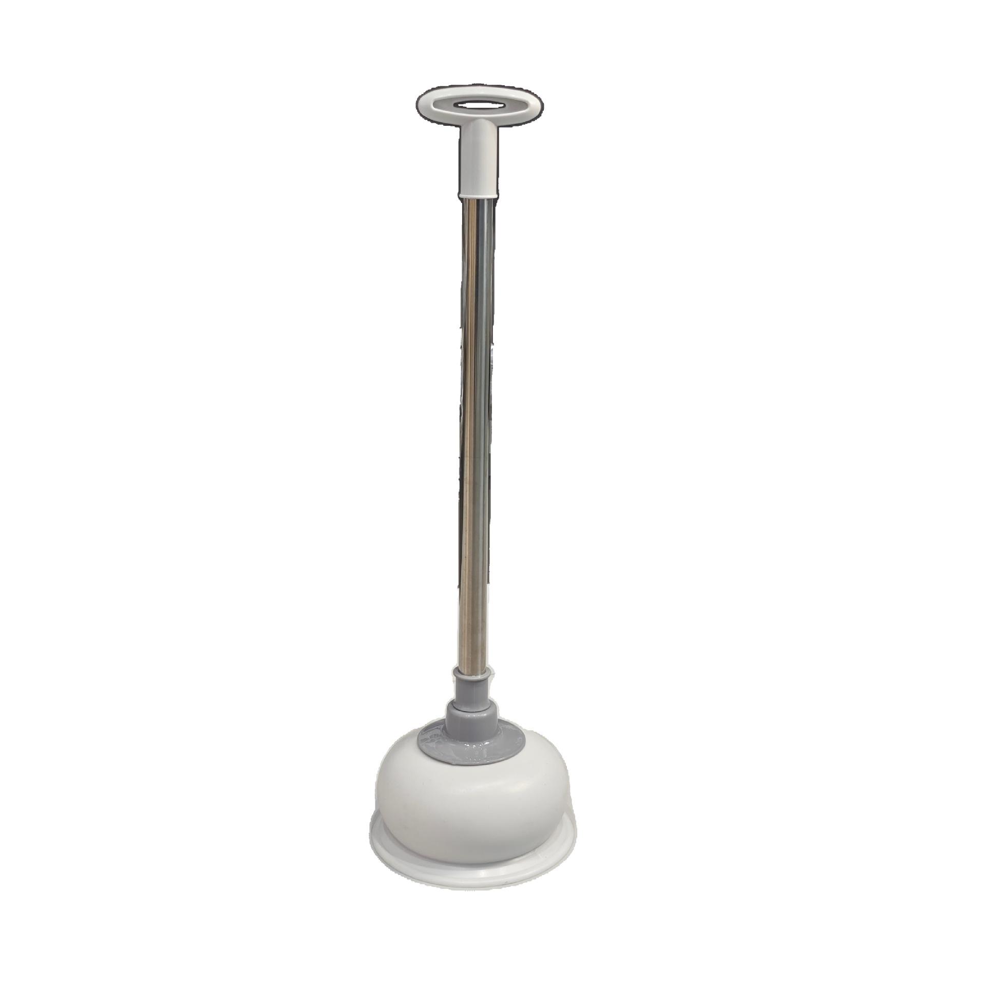 Splash-Proof Toilet Plunger: Strong Suction for Quick, One-Press Unclogging