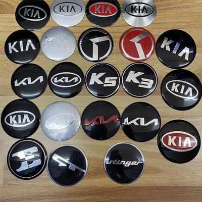 Auto Radnabe Abdeckung Emblem Aufkleber Zubehör für GT-Line Sportage Ceed Rio Picanto Sorento Soul Cerato Venga Forte K9
