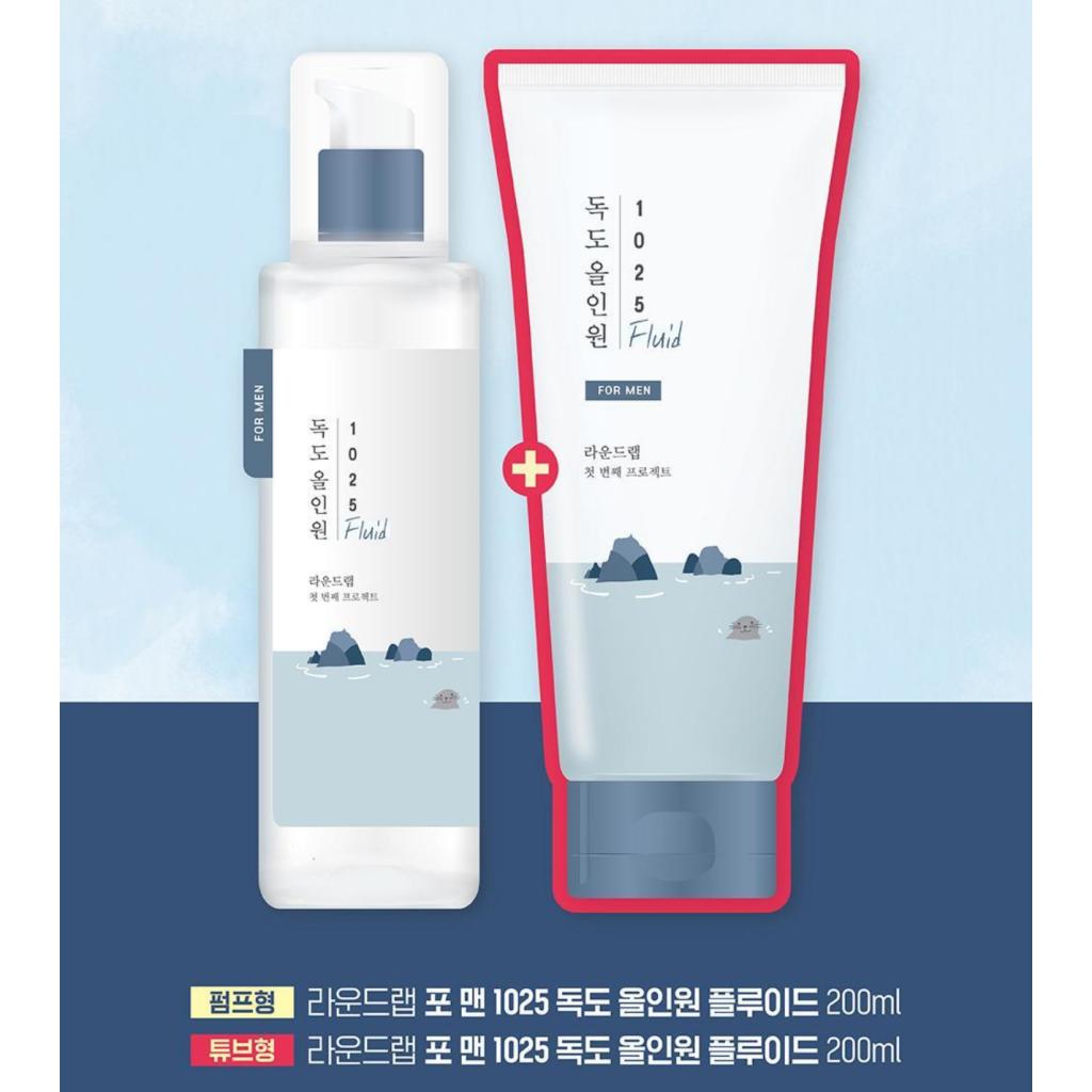 [Round Lab] 1025 Dokdo All-in-one Fluid for Men 200ml+200ml