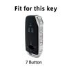 7Buttons Tpu Car Key Case Cover Remote Shell Fob Holder Keychain For Kia Carnival   Carnival Ka4 Ex Sx Lx Fiesta