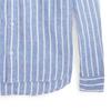 Polo Ralph Lauren Striped Logo Pattern Embroidered Button-Down Long Sleeve Shirt Kids Shirts Blue 313934722001