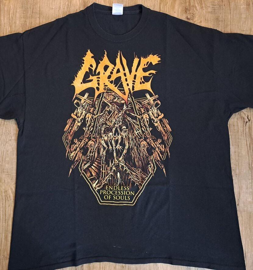 

Gildan Shirt Grave Endless Procession Of Souls Unisex Concert S to 5XL DO688 Unisex T-Shirt XXXXL