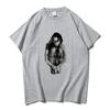 Sängerin Miley Cyrus T-Shirt Sommer Kurzarm Hip Hop T-Shirt Streetwear Damen Unisex Baumwolle Sommer T-Shirts Weiche Vintage Tees
