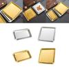 2PCS/SET Flat Design Shallow Tray Wear-resistant BBQ Plate Storage Tray Snack Dish  Food Serving