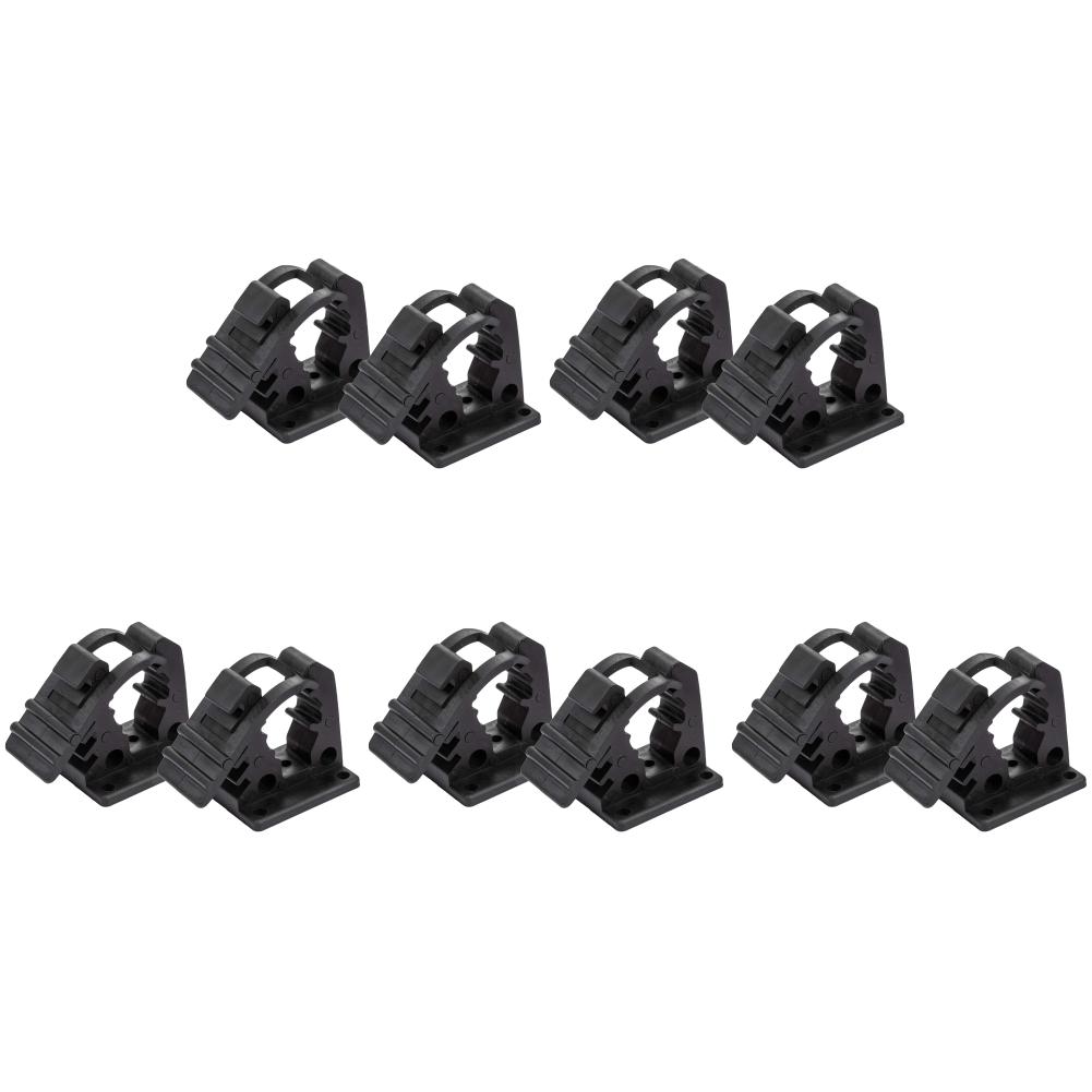 Quick Fist Clamp Rubber Clamp for Mounting Tools Equipment Auto Offroad ATV Truck Trailer RV Accessories 1.18-1.57 Diameter