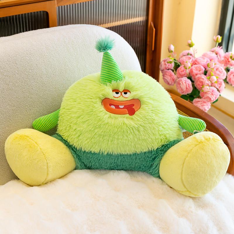 Monster Soft Bigfoot Plush Toy Doll Backrest Pillow Childrens Birthday Gift