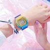 Square Chameleon Watch Electronic Watch For Men Women Multi-functional Fashion Colorful Sports Watch