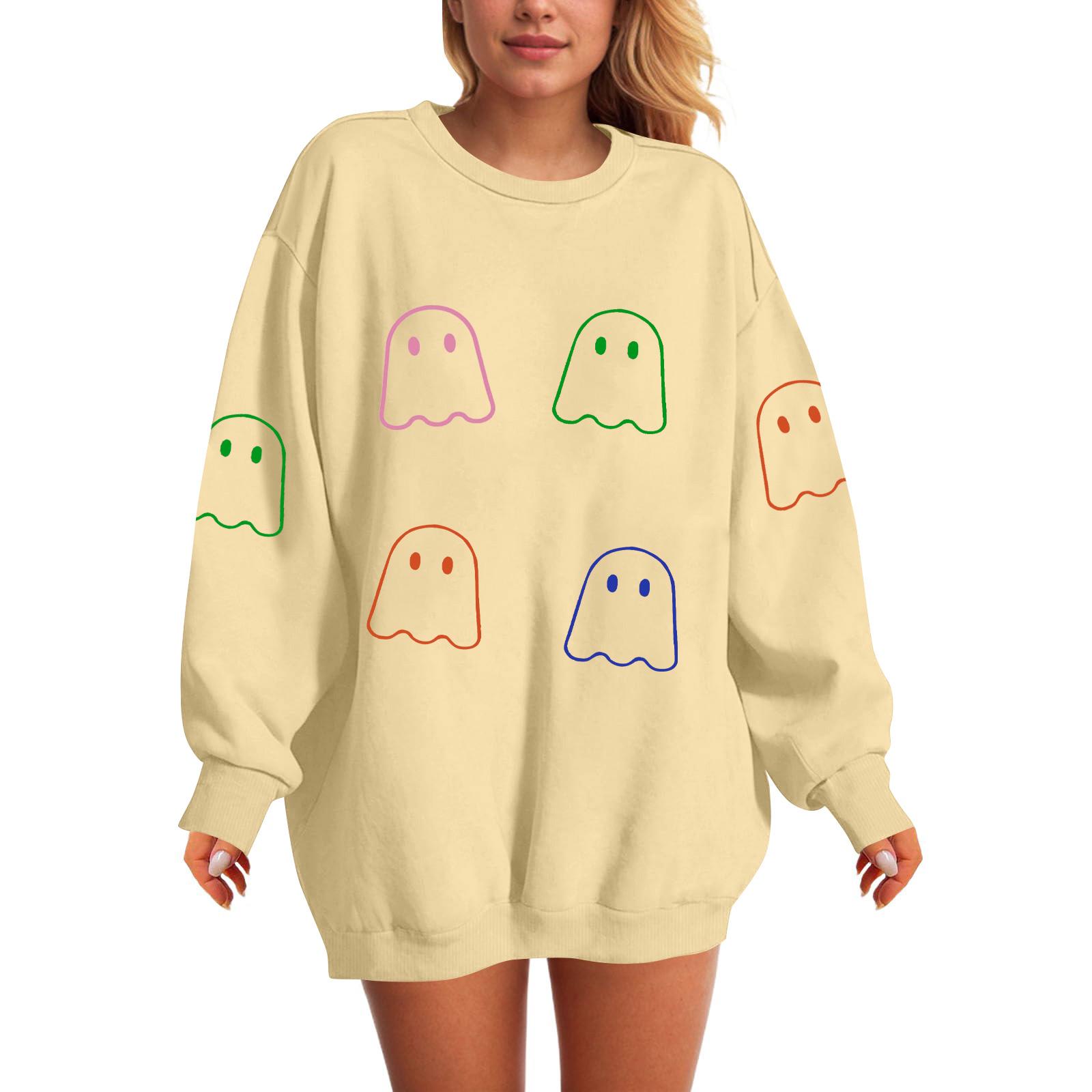 

Женская модная повседневная толстовка с капюшоном и длинными рукавами с принтом S