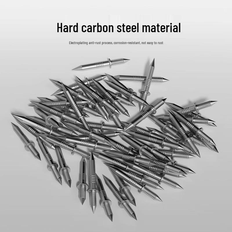 Solid Wood Skirting Board Seamless Double-Sided Nail-Free Punch Reverse Buckle High-Strength Unicorn Horn Nail