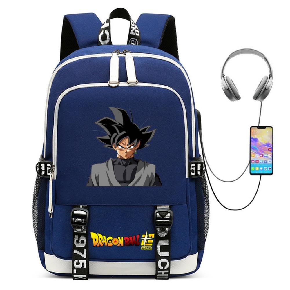 Dragon Ball Sun Wukong School Bag Animation Peripheral Male and Female Students Leisure Backpack Charging Computer Backpack