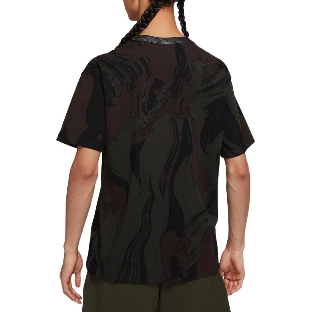 Nike ACG Men's All Conditions Gear Outdoor Graphic Print Cotton Short Sleeve T-Shirt Olive Green CW2295-325