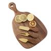 Acacia Wood Cutting Board Cutting Board Steak Western Fruit Chopping Board   Set Cheese Knife Three-piece Set