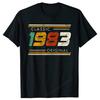 41 Years Old Made In 1983 Classic Original Vintage T Shirt for Men Father Days Gift Idea Class