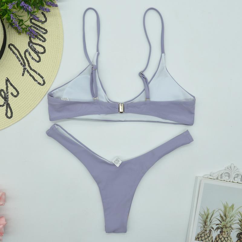 Plus Size Sexy European & American Triangle Bikini Swimsuit