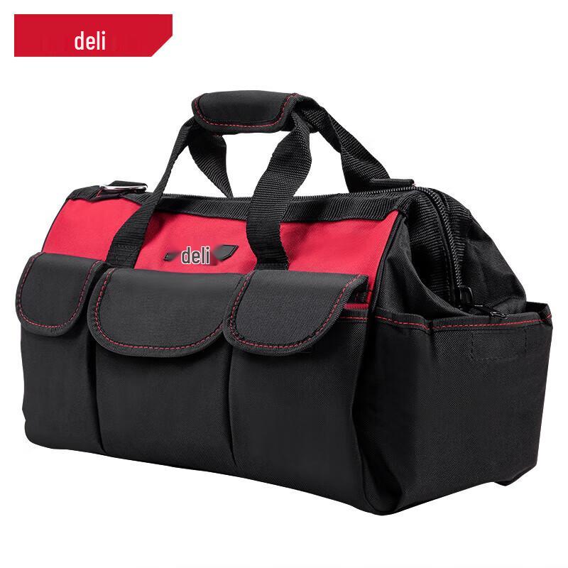 Deli 16-inch Double-Layer Tool Bag