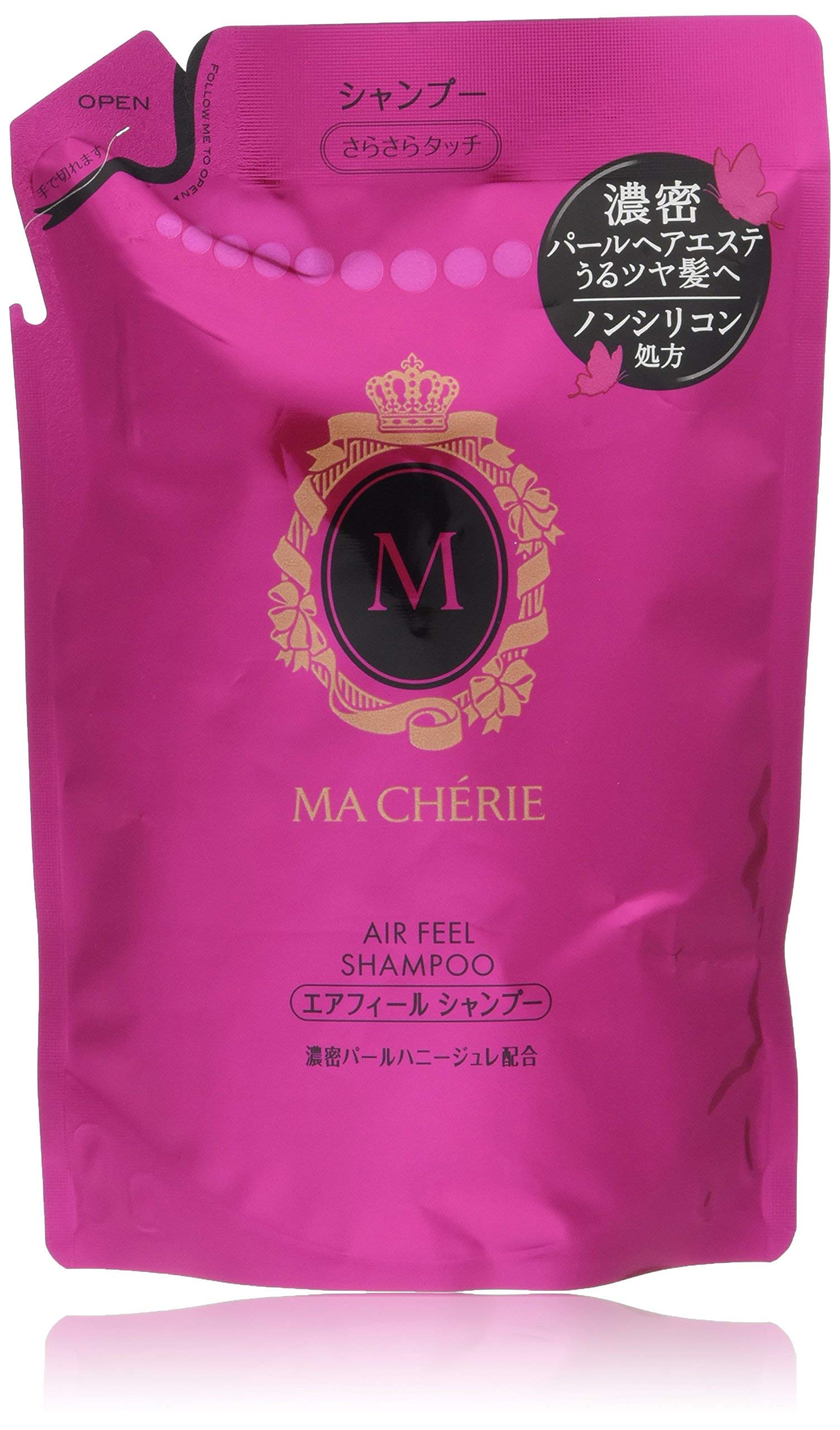 

Macherie Air Feel Shampoo Refill (Smooth and Smooth) 380ml x 4