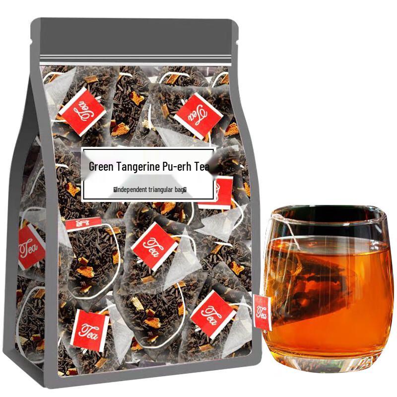 Shangfengling Pu er Tea with Dried Tangerine Peel