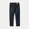HLA Men's Autumn Straight-Leg Washed Denim Jeans