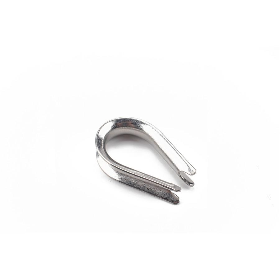 195Pcs Steel Wire Rope Sling Loops Aluminum Crimping Loop Sleeve Assortment Kit