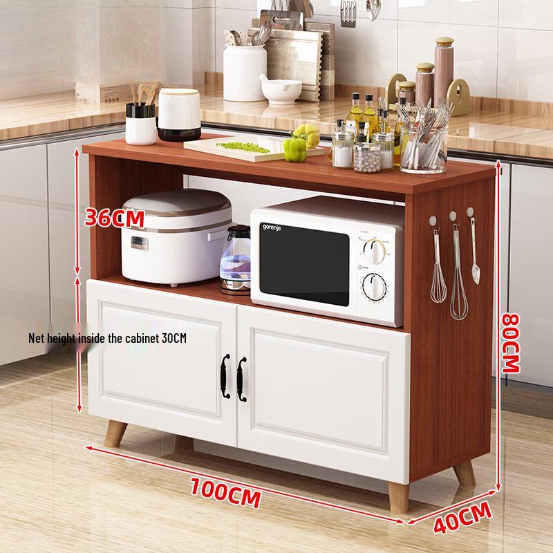 Modern Kitchen Storage Cabinet for Microwave Oven