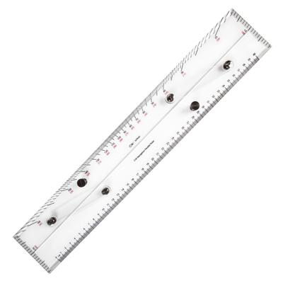 45cm Marine Parallel Ruler for Navigational Plotting Chart Mapping Point Parallel Ruler with Clear Scale