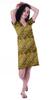 Moomaya Printed V-Neck Nightgown Sleepwear For Women  s  Nightwear  Soft