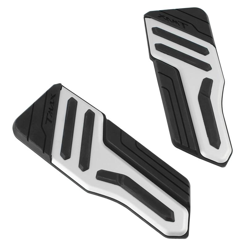 Пара черных мотоциклетных педалей, подножек, footrests, footboard для Yamaha T-MAX 560 T-MAX560 TMAX560 2022-Позднее