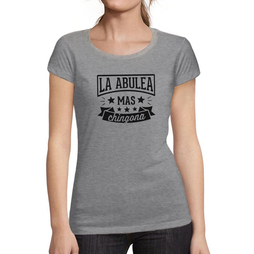 Ultrabasic Tee-Shirt Femme Manches Courtes La Abuela Mas Chingona