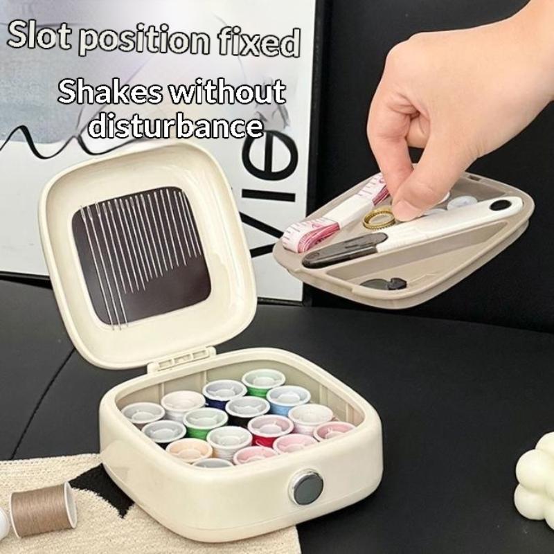 Mini magnetická šicí sada Sada jehly a nitě Šicí potřeby a doplňky