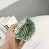 Nordic Style Ceramic Leaf Jewelry Dish INS Jewelry Display Tray Ring Storage Tray  Dresser Tabletop