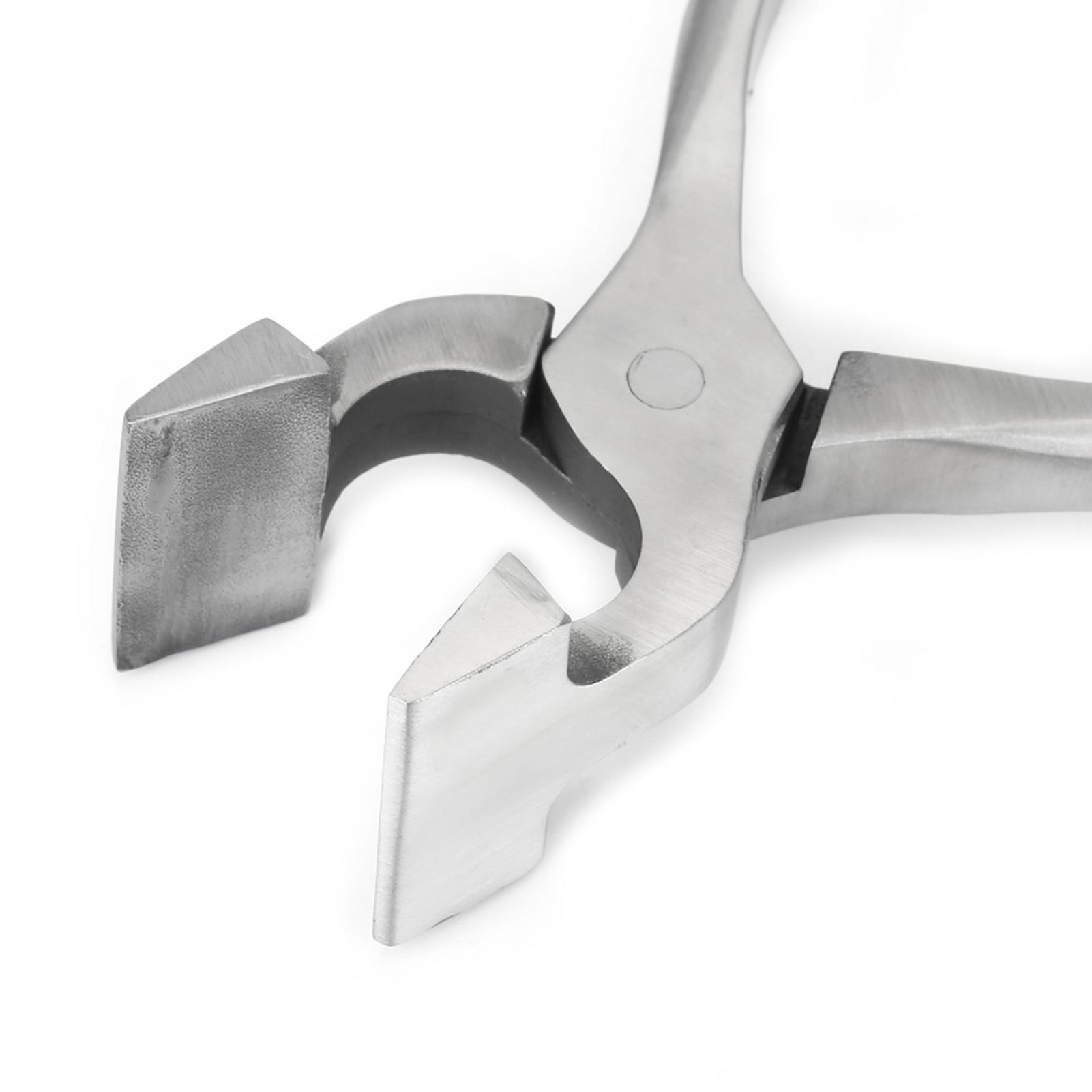 

Leathercraft tool, Leathercraft Flatten Plier Clamp Leather Adjustment Press Flatten Plier for Bag Belt, Punching