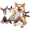 Squeaky Plush Dog Toys Pack of 3 Small Dog Toys, Stuffed Dog Toys with Squeakers, Cute Soft Plush Chew Toys for Teeth Cleaning, Squeaky Dog Toys for S