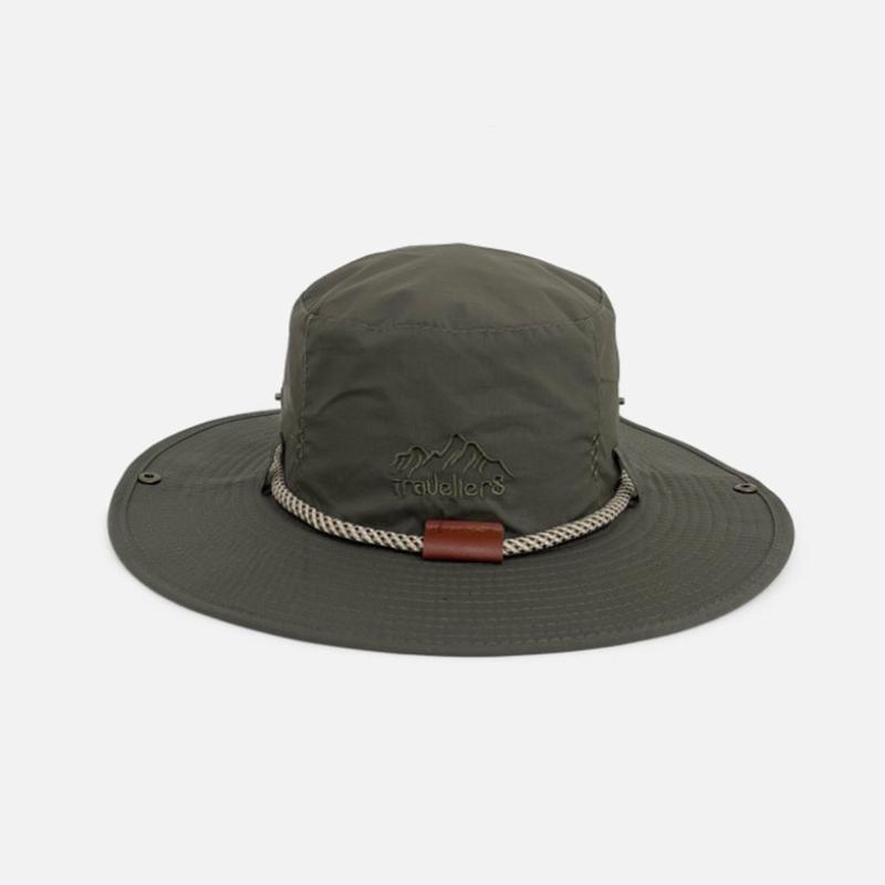 Bucket Hat Men Women Sunscreen Fishing Hat Outdoor Summer Breathable Fisherman Cap Hiking Climbing Camping Uv Protect Windproof