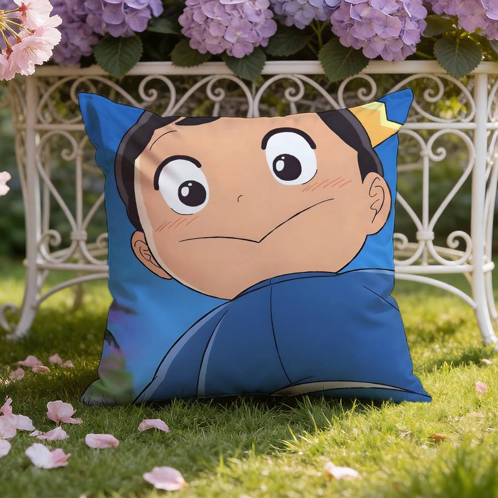 Cute Anime R-Ranking of K-KingsS Cushion Cover Home & Car Dual-Scene Pillow Cover: Reversible for Premium Comfort