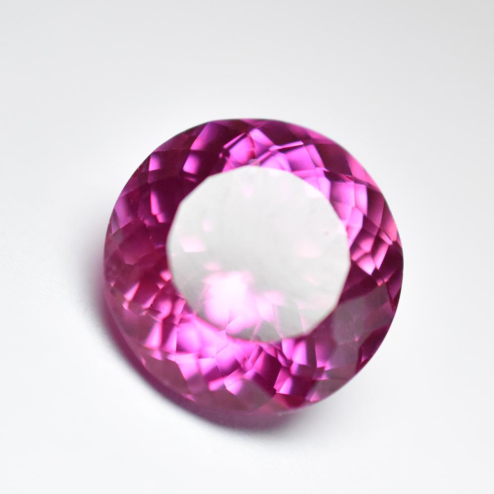 9.55 Ct Certified Natural Purple Tourmaline Round Cut Flawless Loose Gemstone