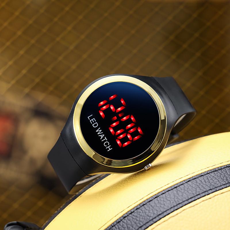 Led Digital Watch With Waterproof Sport Design For Casual Daily Use