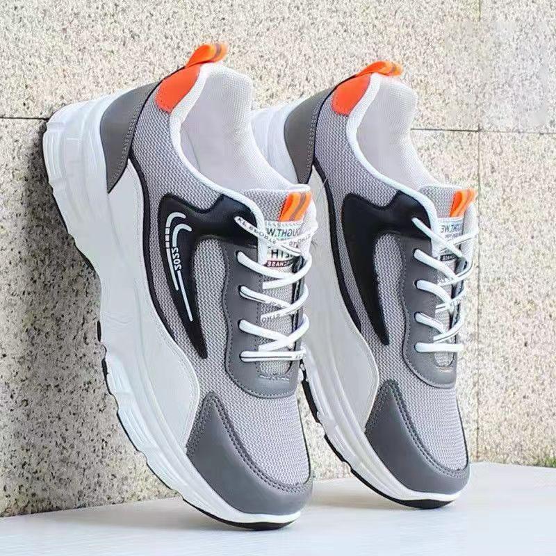Men's Sports Shoes Summer New Fashion Trend Breathable Mesh Shoes Travel Running Shoes Men's Sports Casual Shoes