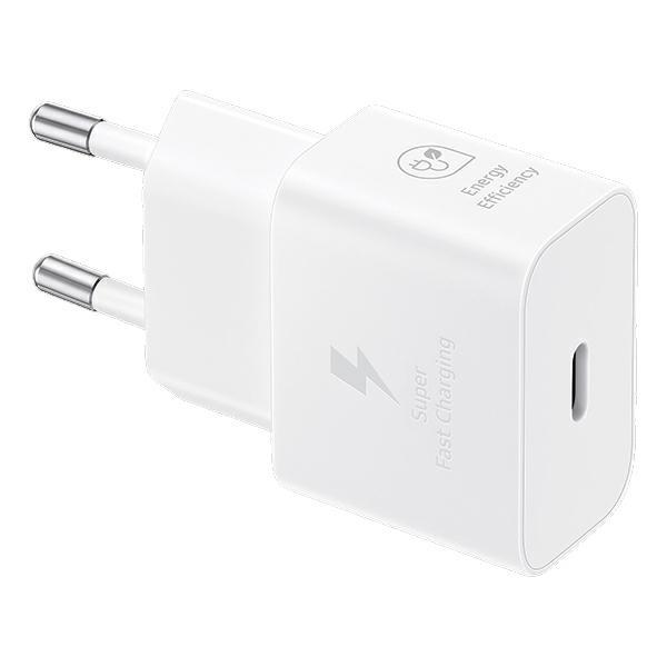 Ład. Siec. Samsung Ep-T2510Xw 25Wfast Charge + Kabel Usb-C/Usb-C Biały/White