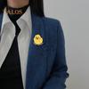 Cartoon Duckling Badge Animal Jewelry Alloy Brooch Hat Scarf Bag Lapel Decoration Pin Birthday Graduation Christmas Gift
