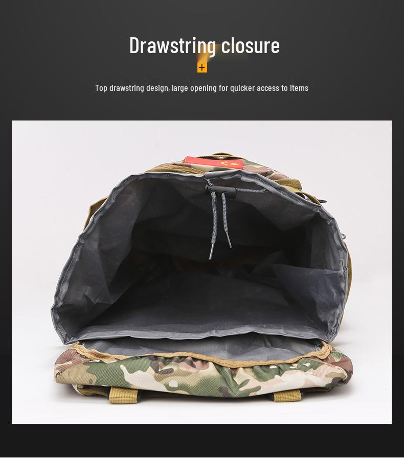 80L Waterproof Outdoor Mountaineering Backpack for Hiking, Climbing, and Sports