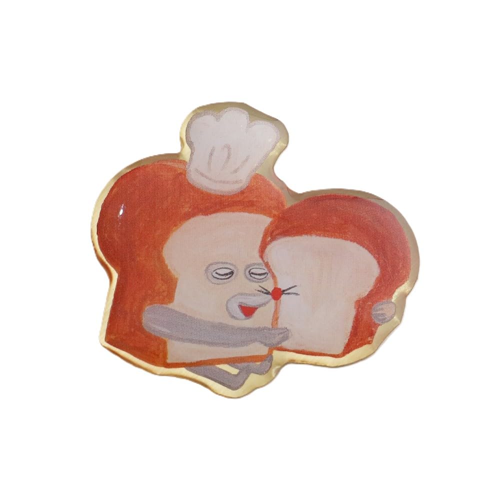 Overglad Bread Thief Pin Badge (PDD-057)