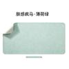 Crazy Horse Pu Leather Desk Mat Mouse Mat Customized Oversized Computer Office Desk Mat Leather Writing Desk Desk Mat