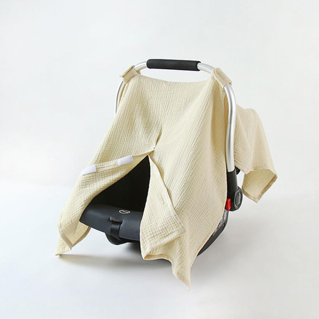 Baby Strollers Cover Soft & Breathable Cart Seat Sleeve Windproof Basket Sunshade Protector Case for Infants Carriage