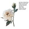 Artificial Peony Flower Realistic Fake Silk Flower Branch Home Office Wedding Party Table Centerpiece DIY Vase Faux Bloom Decoration