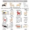 PH PandaHall 40 pieces dog charms 10 types enamel pendant cute Corgi Dachshund Samoyed ring mixed handmade accessory parts DIY decoration earring